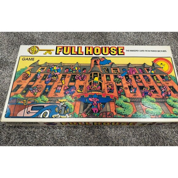 Parker Brothers Other - Vintage 1979 FULL HOUSE Innkeeper Caper Board Game Parker Bros. COMPLETE
